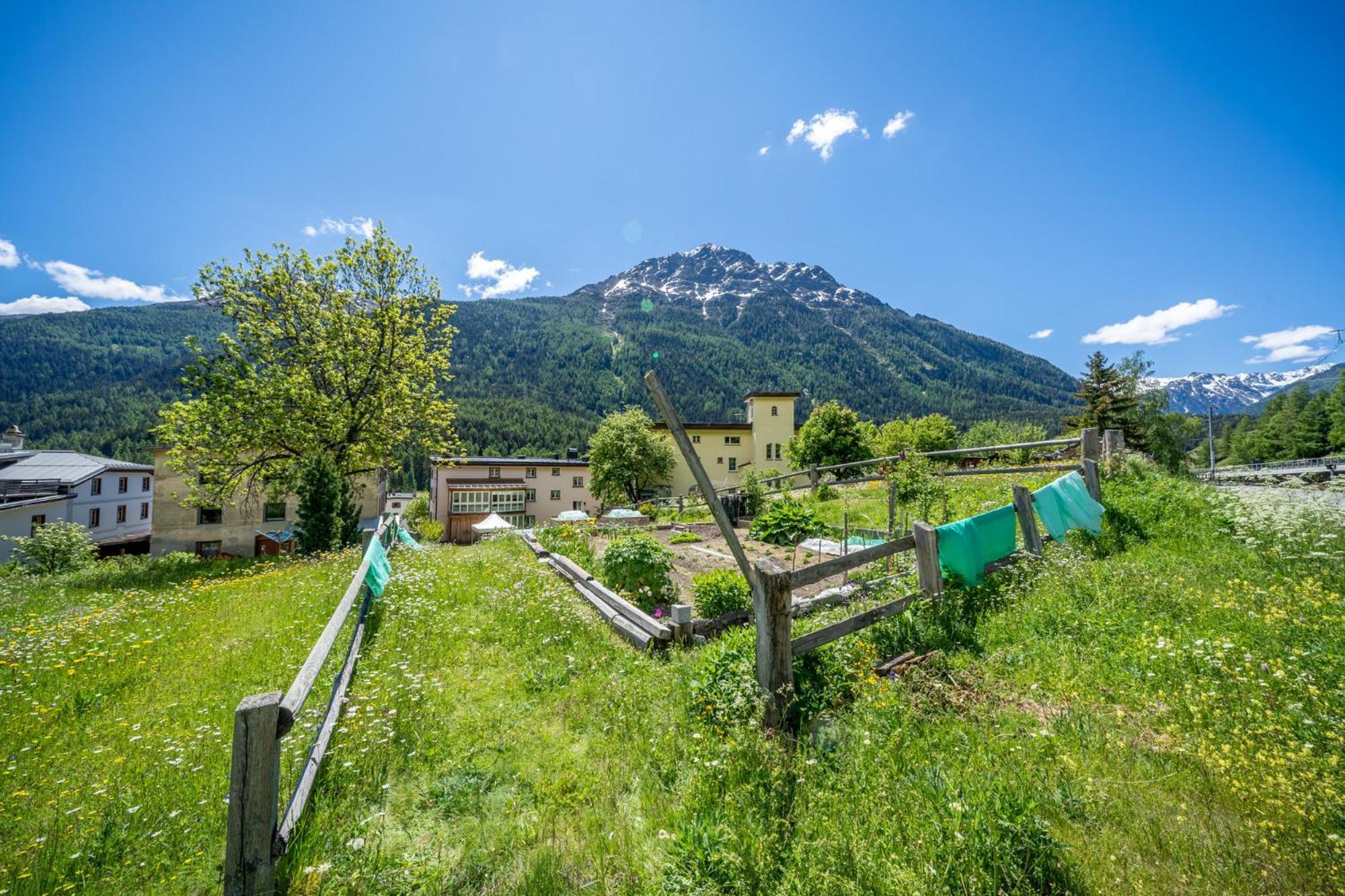 Ferienwohnung Chasa Plazza Gronda Lavin Exterior foto