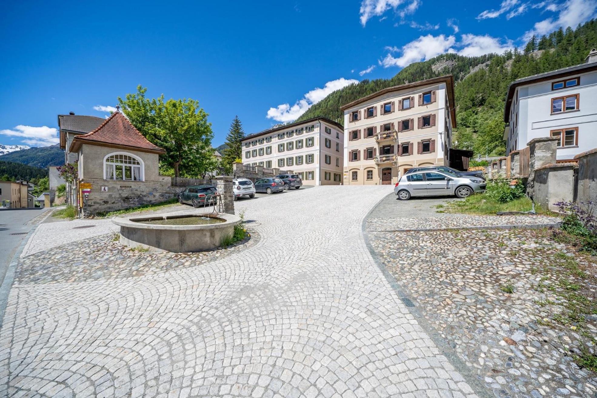 Ferienwohnung Chasa Plazza Gronda Lavin Exterior foto