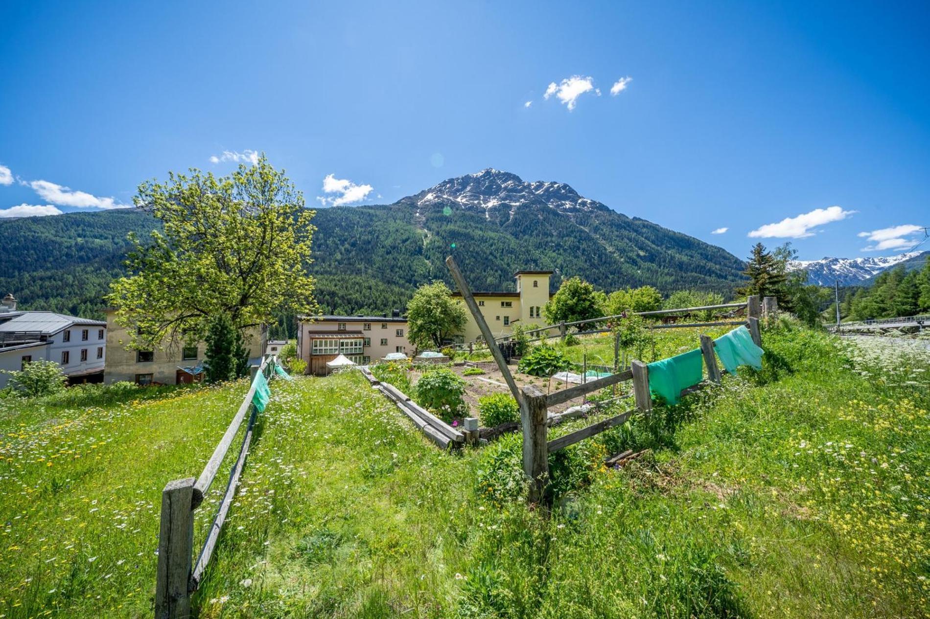 Ferienwohnung Chasa Plazza Gronda Lavin Exterior foto